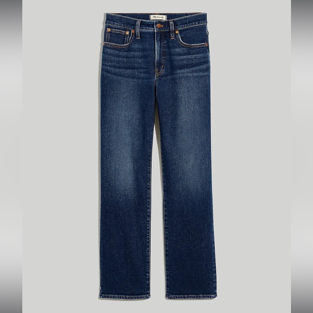 Madewell Mid Rise Perfect Vintage Straight Jean Wash Montcrest Size 29